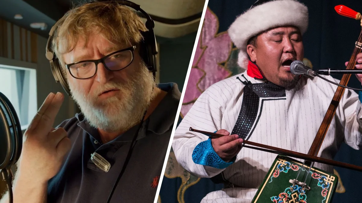 A lenda de Gabe Newell ganha novo capítulo: canto de garganta mongol