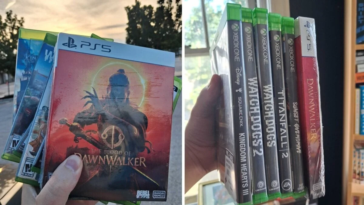 A Sensação de Comprar Jogos Físicos