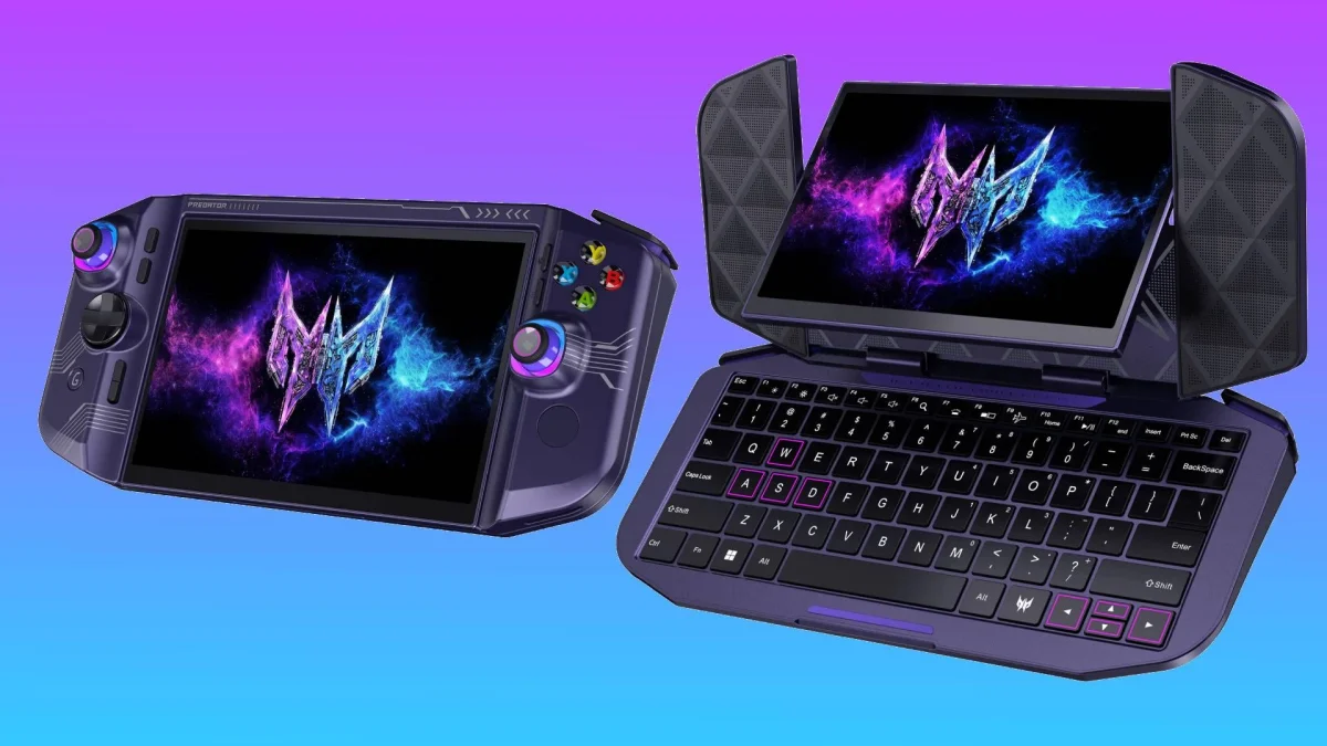 Acer apresenta conceito de handheld/laptop híbrido