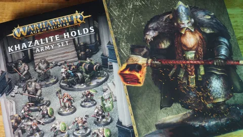Adoro os novos Dwarfs Khazlite Holds, mas me preocupo com o futuro do Warhammer Age of Sigmar