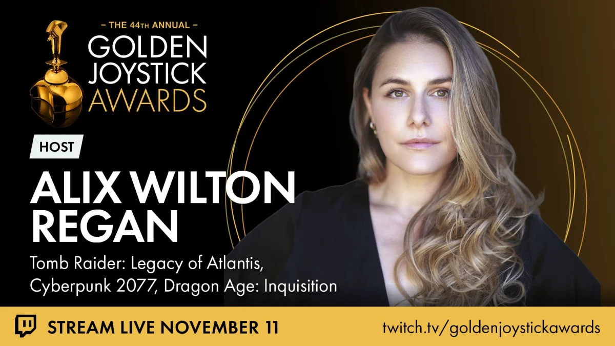Alix Wilton Regan será anfitriã dos Prêmios Golden Joystick 2026