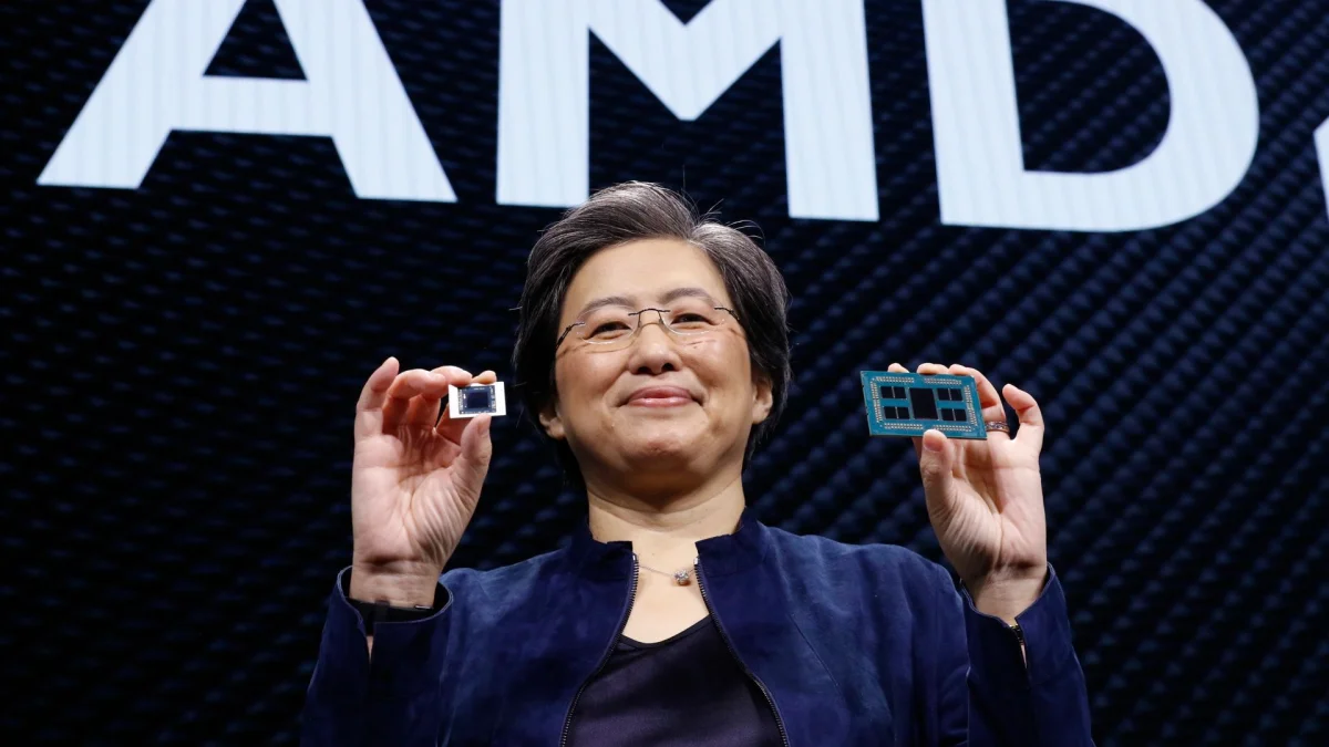AMD supera US$ 1 trilhão em valor de mercado com boom das chips para IA