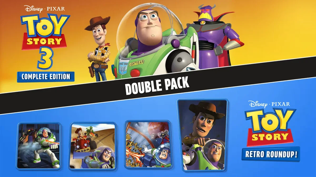 Análise Arkade – Toy Story: Retro Roundup! + Toy Story 3: Complete Edition