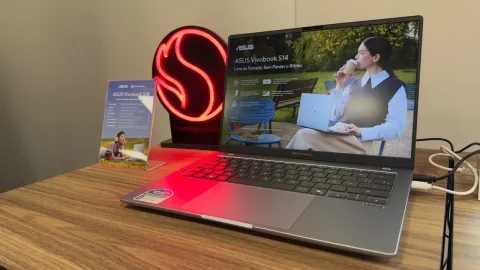 ASUS Vivobook S14 chega ao Brasil com Snapdragon X e bateria de até 30 horas