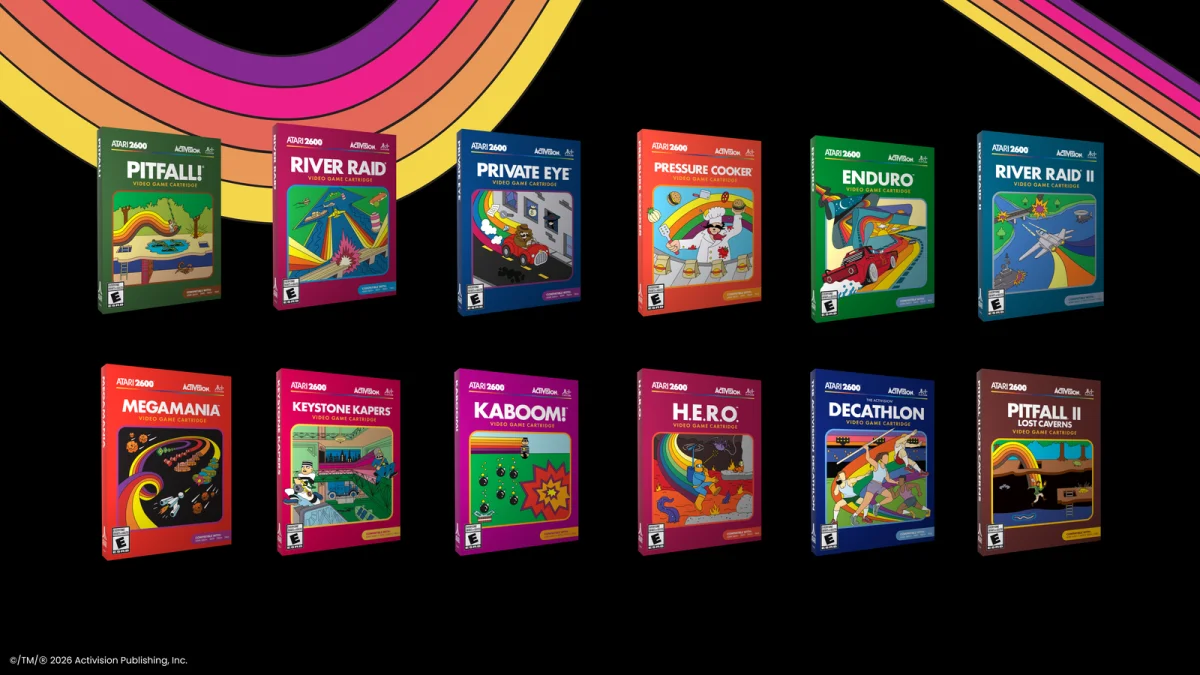 Atari e Activision Anunciam Coleção de Jogos Clássicos