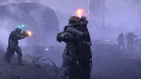 Atualização de Helldivers 2 permite abraçar os SEAF troopers