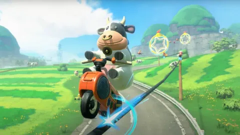 Atualização gratuita de Mario Kart World traz 10 pistas retro de Super Mario Kart