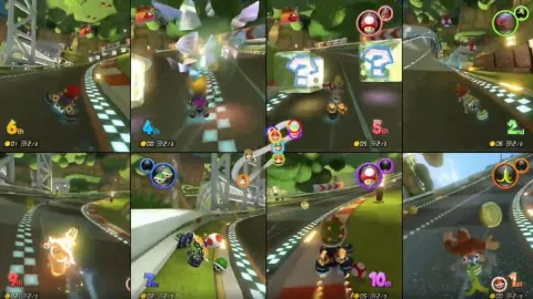 Atualização Surpresa do Switch 2 Adiciona Modo de Tela Dividida para 8 Jogadores em Mario Kart 8 Deluxe