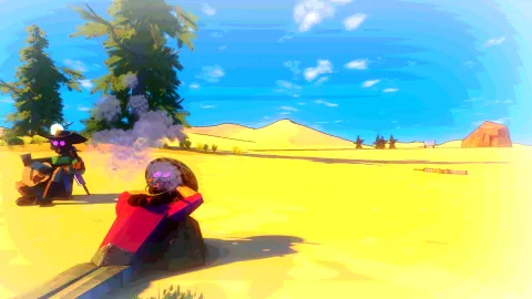 Beautiful Freaks of the Desert: FPS speedrunner com tom irônico contra corporações de dados