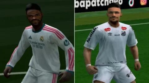 Bomba Patch atualiza Vini Jr e Neymar com novos visuais antes de internet decidir sobre sósias