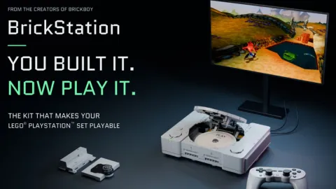 BrickStation promete trazer PlayStation de LEGO a vida com jogos reais