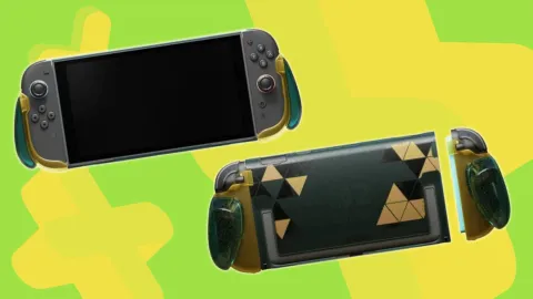 Casca de Grip com Tema Zelda é a melhor alternativa para quem não pode comprar o Switch 2 de 40 Anos