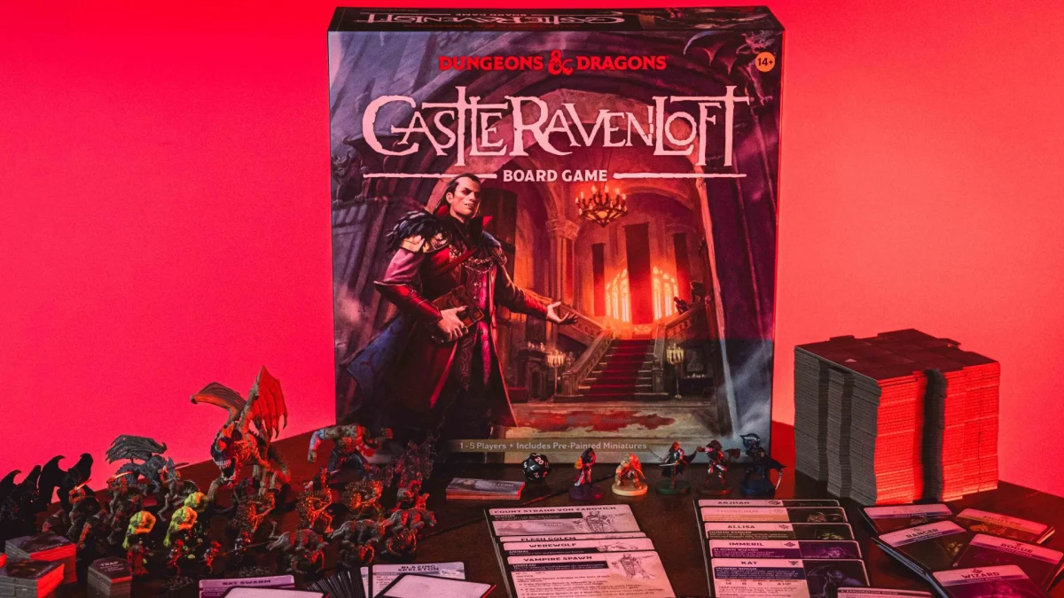 Castle Ravenloft, o clássico jogo de tabuleiro de D&D, ganha nova edição
