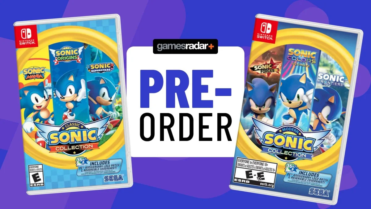 Coleções Clássica e Moderna de Sonic já estão disponíveis para pré-venda no Switch