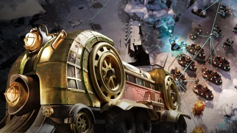 Comande uma legião de robôs em factory builder Brave New Wonders, que chega amanhã