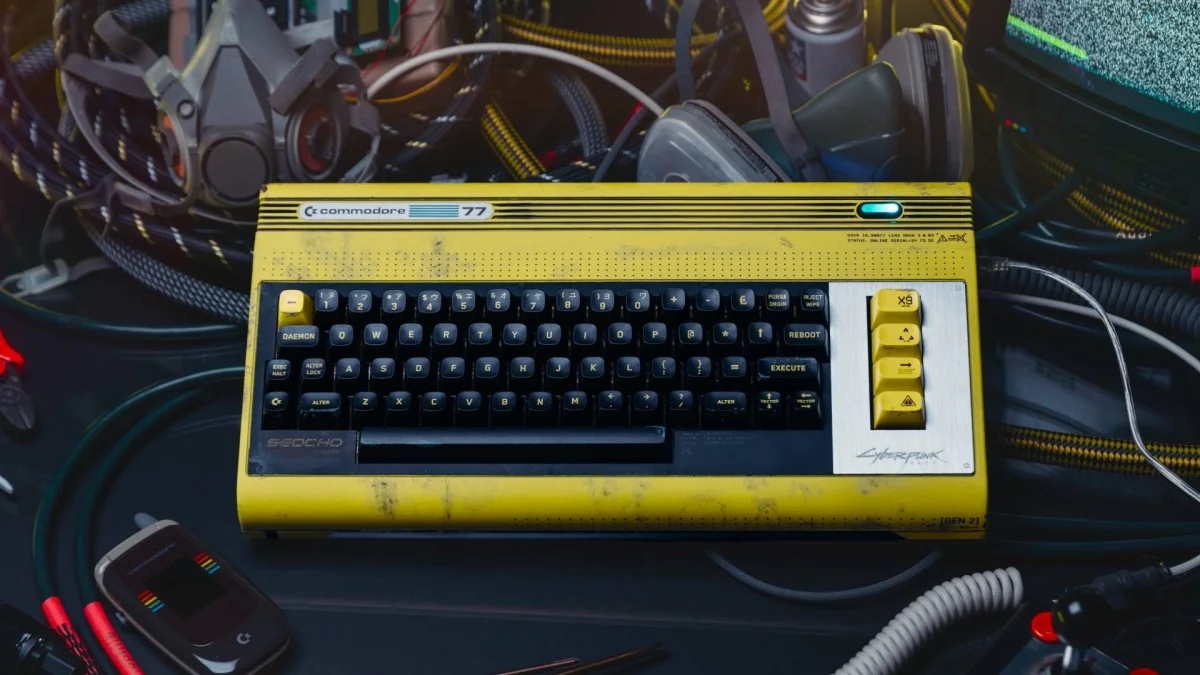 Commodore 77: Uma Nova Versão do C64 Inspirada em Cyberpunk 2077