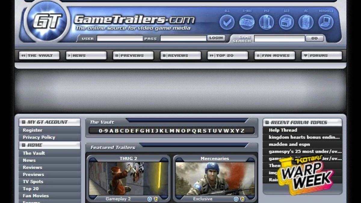 Como GameTrailers Transformou a Expectativa por Jogos para Sempre