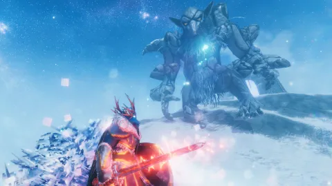 Como minerar o Gammeltroll petrificado em Valheim