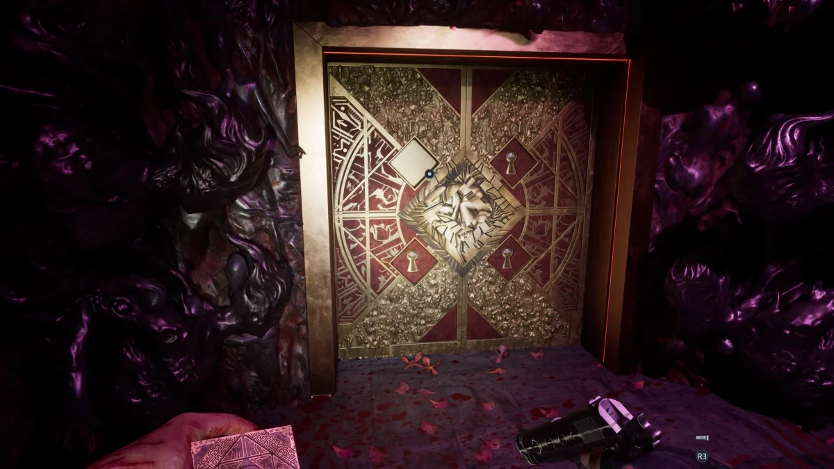 Como resolver o quebra-cabeça da porta com olho-mágico em Hellraiser: Revival para acessar a sala do voyeur