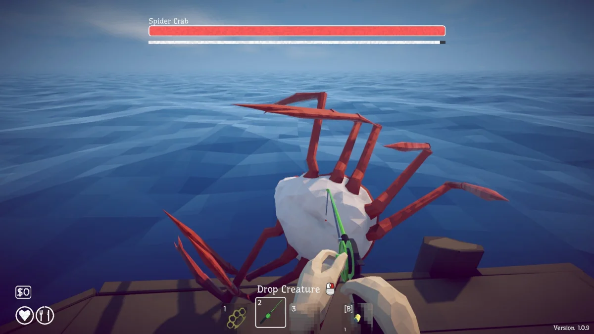 Como Sobreviver ao Spider Crab em How to Fish