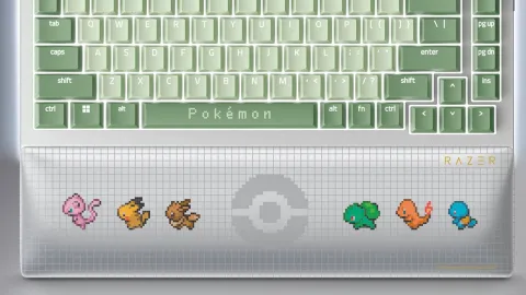 Conjunto Razer x Pokémon em arte pixel retro é lançado apenas na China, mas é um sonho para fãs