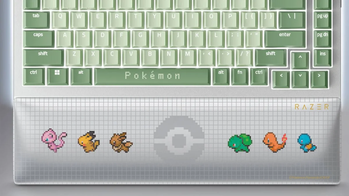 Conjunto Razer x Pokémon em arte pixel retro é lançado apenas na China, mas é um sonho para fãs