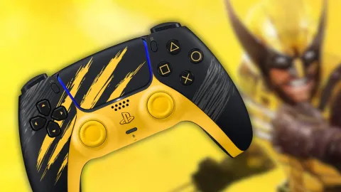 Controle DualSense Edição Limitada de Wolverine para PS5 ainda disponível para pré-venda