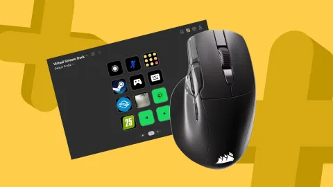 Corsair lança mouse Nightsword v2 com controle virtual