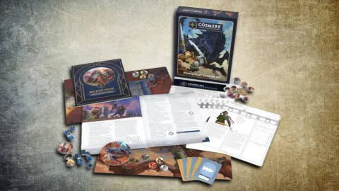 Cosmere RPG Starter Set de Brandon Sanderson Agora Disponível em Lojas Target