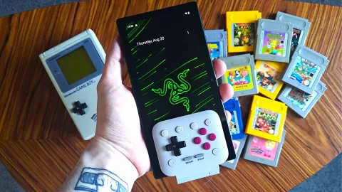Criando um Game Boy com o 8Bitdo FlipPad