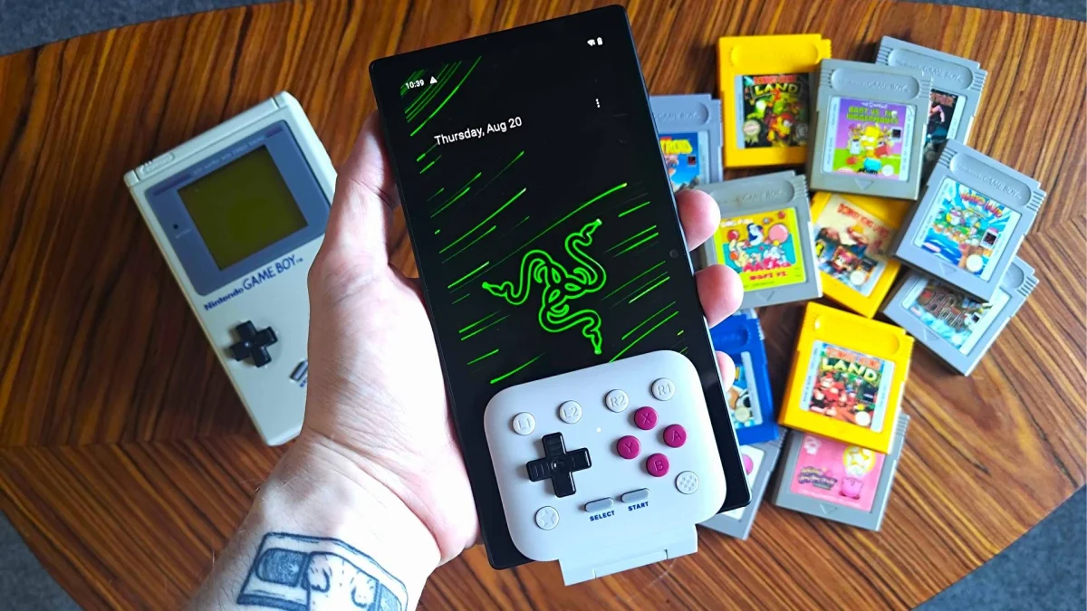 Criando um Game Boy com o 8Bitdo FlipPad