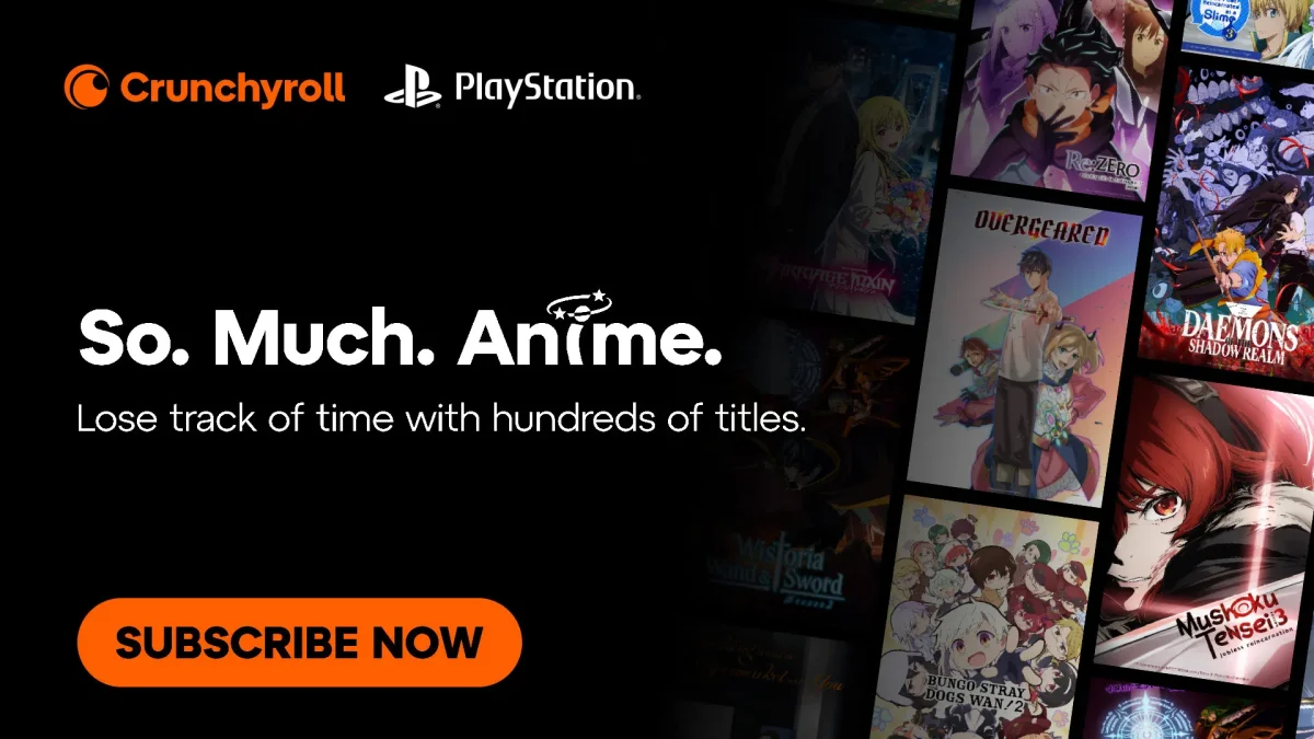 Crunchyroll chega ao PS5 e PS4 na Indonésia, Malásia e Tailândia