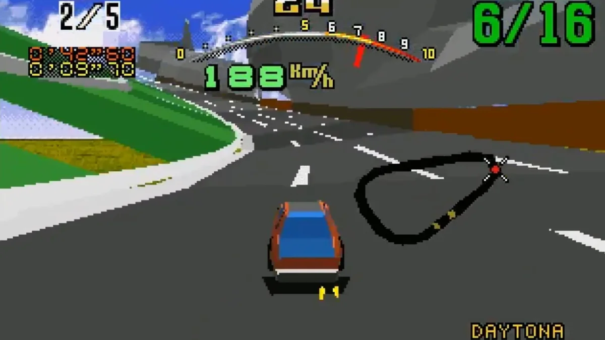 Daytona USA ganha port não oficial para Sega 32X usando engine de Virtua Racing Deluxe
