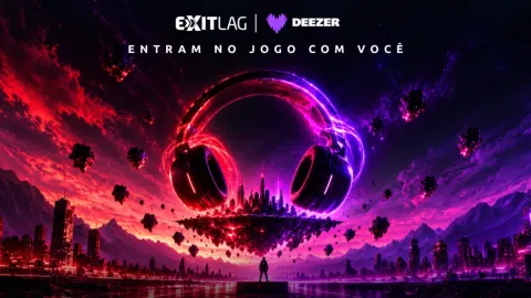 Deezer e ExitLag lançam pacote combinado no Brasil com música e otimização para gamers