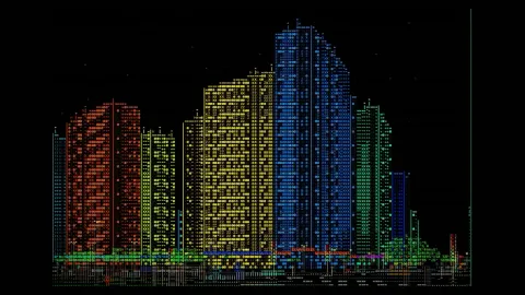 Desenvolvedor cria cidade cyberpunk explorável quase totalmente em ASCII