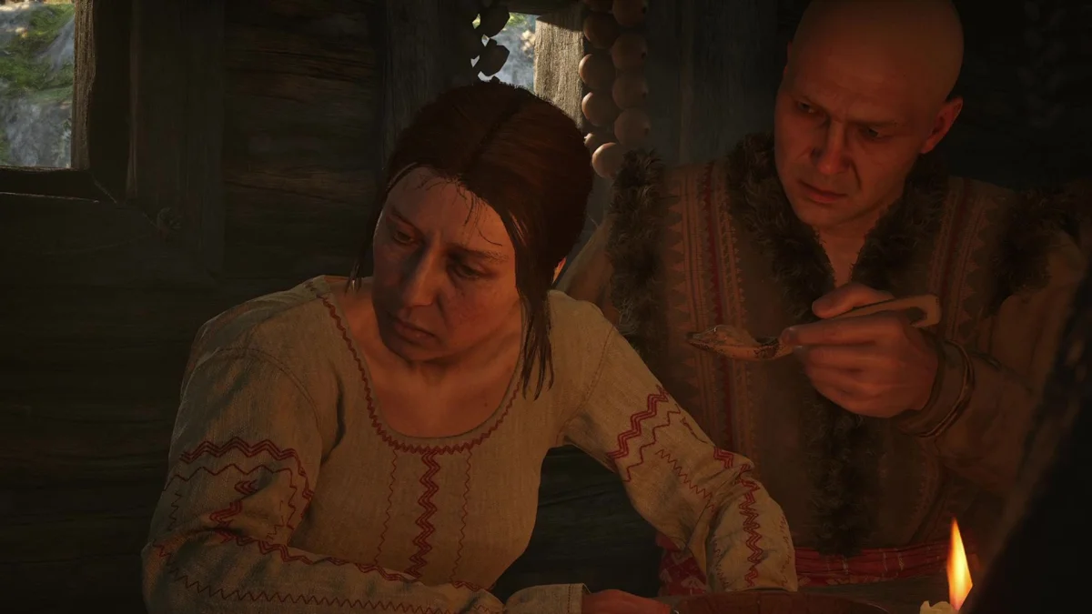 Devo forçar minha mãe a comer em The Blood of Dawnwalker?