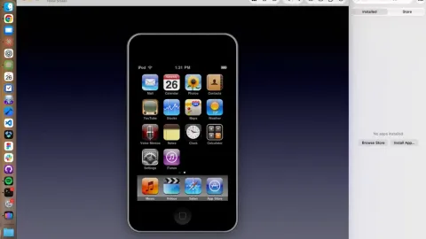 Emulador permite rodar iPod Touch de 2009 no Mac com iOS 3 e jogos antigos