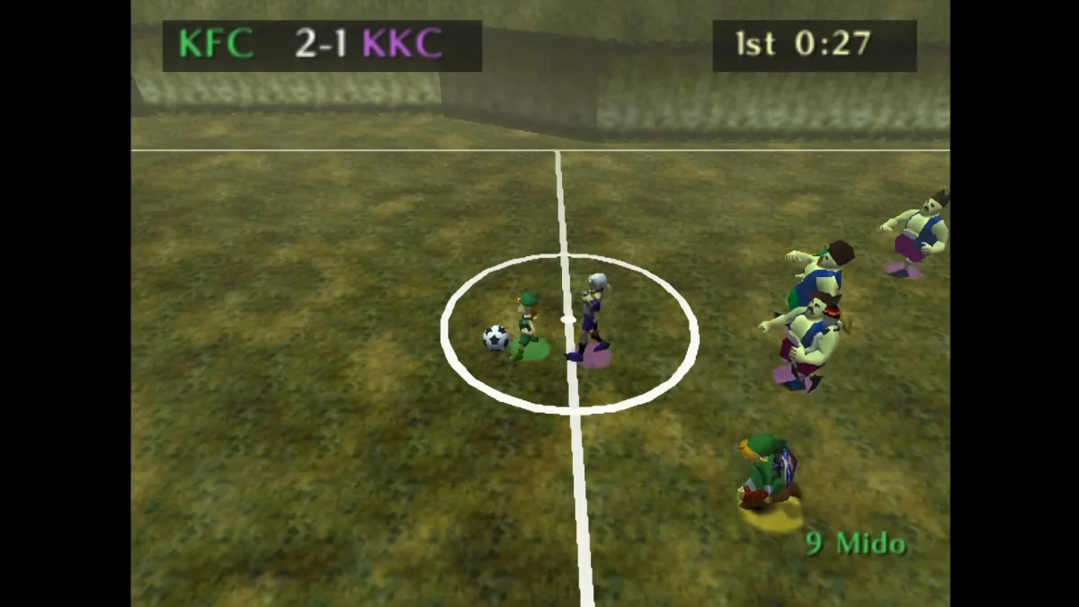 Enquanto você espera pela remasterização de Ocarina of Time, considere… Soccerina of Time