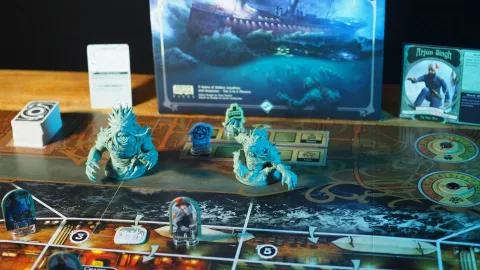 Este jogo de terror em tabuleiro combina traição e Cthulhu em um clima de paranoia intensa