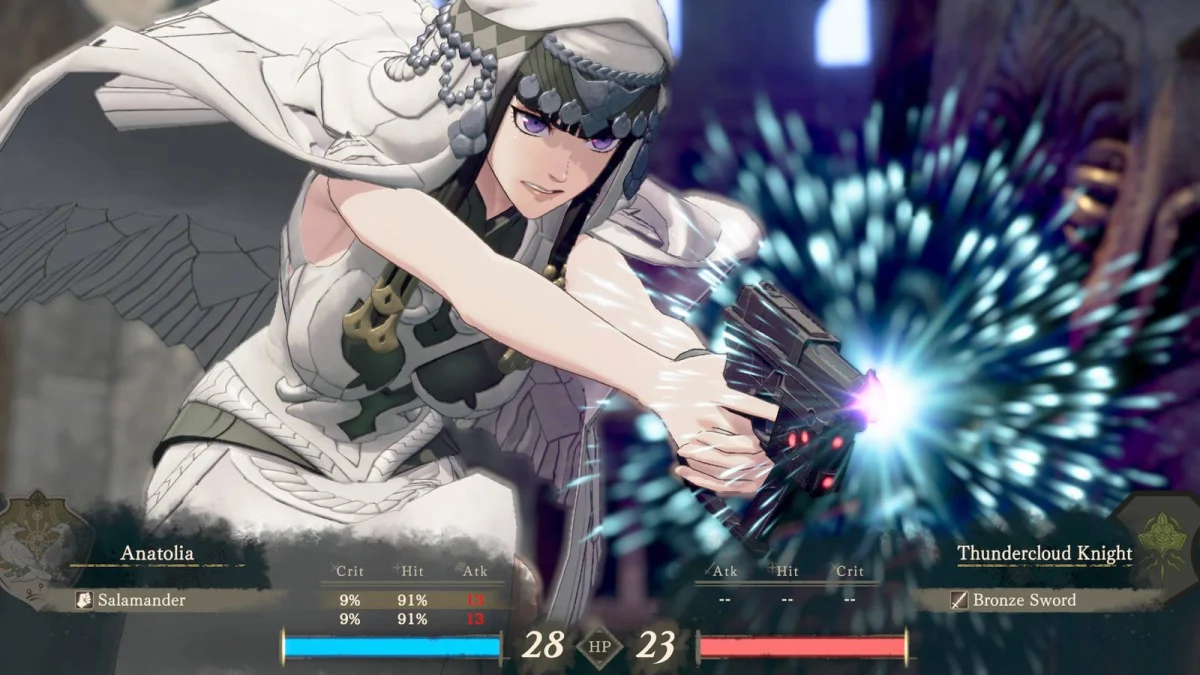 Fire Emblem: Fortune's Weave traz uma nova arma surpreendente: armas de fogo!
