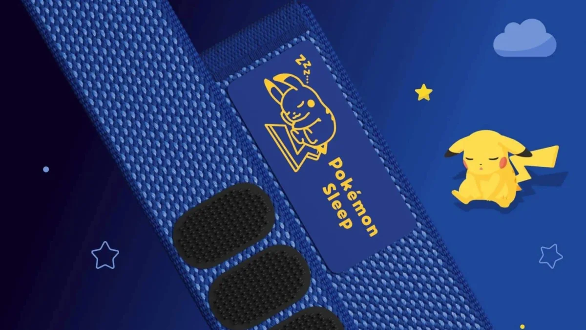 Fitbit Air edição especial de Pokémon Sleep é lançada com Pikachu