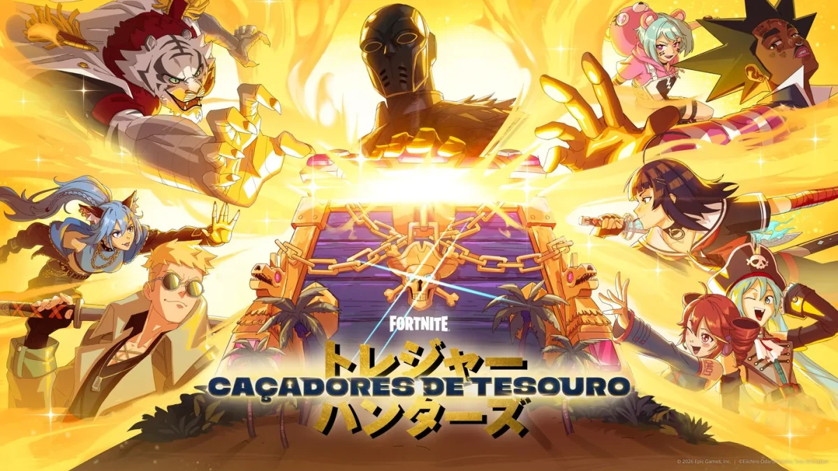 Fortnite: Treasure Hunters: One Piece chega em 1º de novembro com ilha temática e poderes de Luffy
