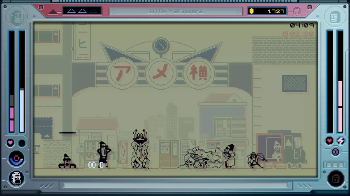 Future Knight traz ação com visual nostálgico inspirado no Game & Watch e nos minigames dos anos 80 e 90