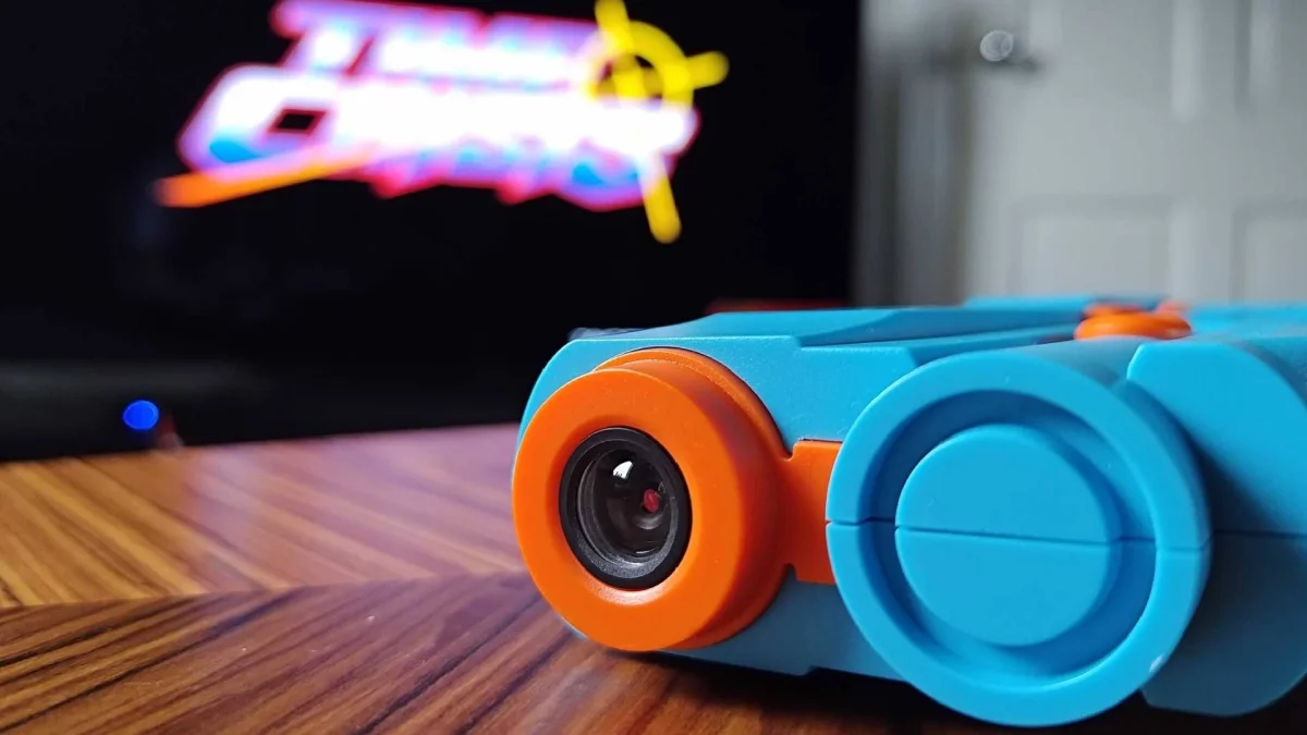 G'AIM'E mostra protótipos de lightguns Pro e Lite sem câmera de IA, com foco em precisão e experiência clássica