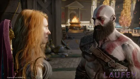 God of War Laufey mostra Kratos em ambiente grego, gerando especulações sobre a história