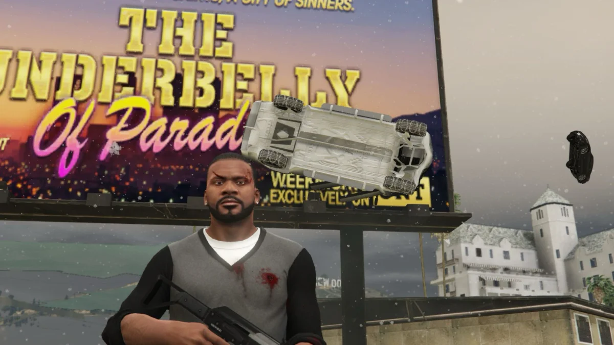 GTA 5 ganha mod com neve realista inspirada em Los Angeles