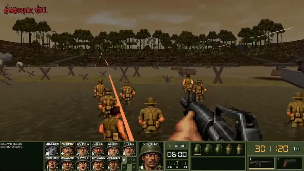 Hamburger Hill é o Vietdoom que muita gente sempre quis, em FPS militar indie com cara de clássico de PC