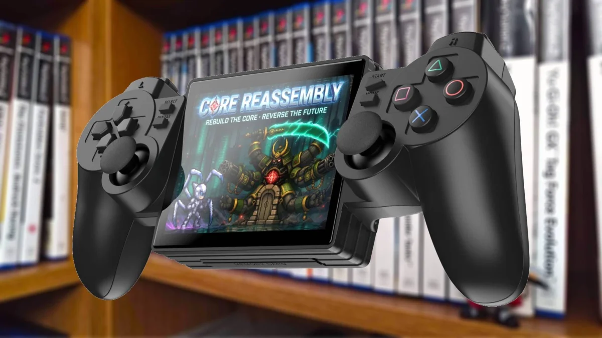 Handheld retro com design de DualShock 2 gera polêmica: será que a Sony vai permitir?