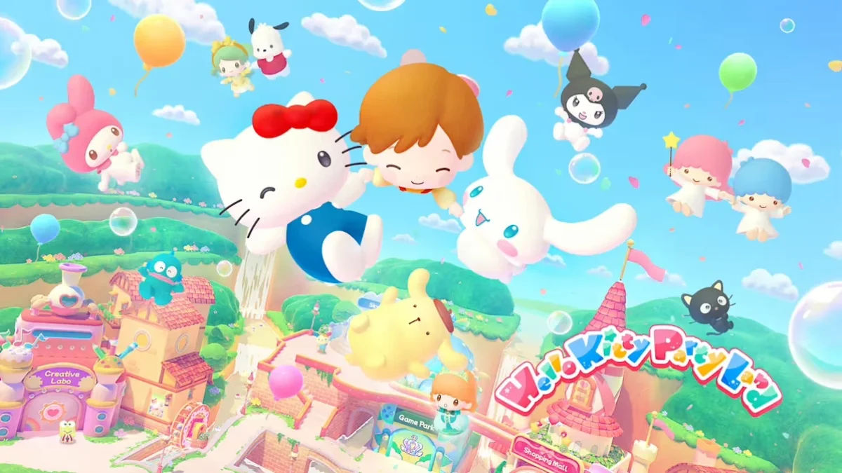 Hello Kitty Party Land chega ao Nintendo Switch e Switch 2 com mais de 45 minigames