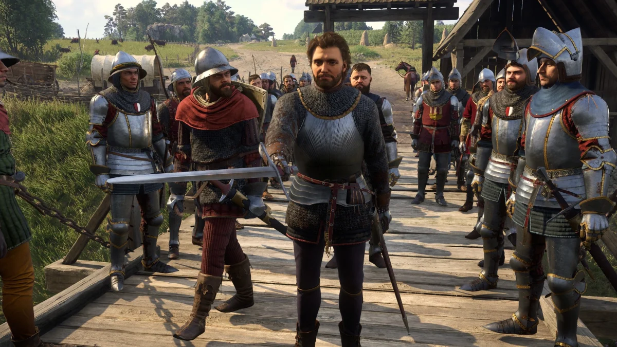 Henry conquers Kuttenberg em Kingdom Come: Deliverance 2 com ajuda de mods